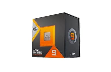 AMD Ryzen 9 7950X3D Procesador con tecnología 3D V-Cache (tarjeta gráfica Radeon integrada, 16 núcleos/32 threads, 120W TDP,Socket AM5,144MB Caché, Reloj de aumento máx. hasta 5.7GHz, sin ventilador)