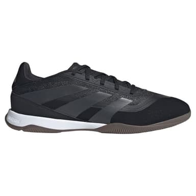 adidas Predator League Football Boots Indoor, Botas de fútbol Unisex Adulto, Core Black/Carbon/Gold Met, 43 1/3 EU