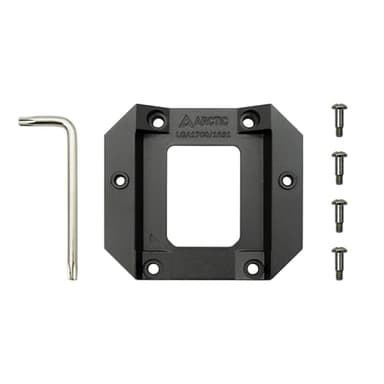 ARCTIC Intel LGA1700/1851 Offset Contact Frame Mounting Set - Compatible con Liquid Freezer III - Rendimiento mejorado de refrigeración en las CPU Core Ultra LGA1851