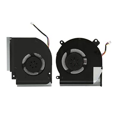 Ventilador de Refrigeración de Repuesto para Portátil ASUS ROG Strix Scar GL504G GL504GS GL504GM GL504GW GL504GV, Conector de Alimentación de 4 Pines (Ventilador de refrigeración de la GPU de la CPU)