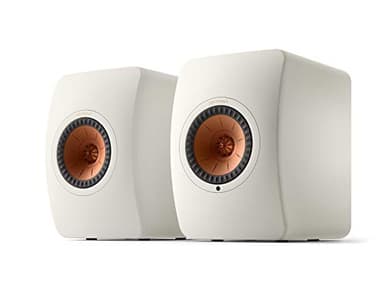 KEF LS50 Wireless II WLAN HiFi Speaker System, Mineral White, Altavoz Activo | HDMI | Airplay 2 | Bluetooth | Spotify | Tidal
