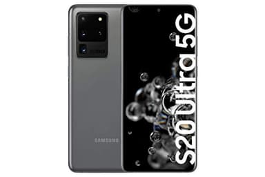 Samsung Galaxy S20 Ultra 5G - Smartphone 6.9" Dynamic AMOLED(16GB RAM, 512GB ROM , cámara 108MP gran angular, Octa-core Exynos 990, 5000mAh batería, carga ultra rápida) Cosmic Gray
