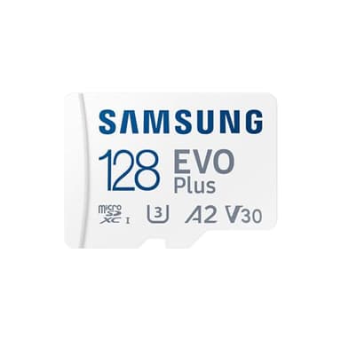 Tarjeta de Memoria Micro SD con Adaptador Samsung EVO Plus 2023 128 GB