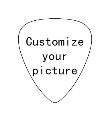 ldygefow 12 púas de púa de guitarra personalizadas impresas a medida, diseño de tu imagen, logotipo de fotografía, regalo para familiares, amigos, jugadores en cumpleaños, aniversario, Navidad