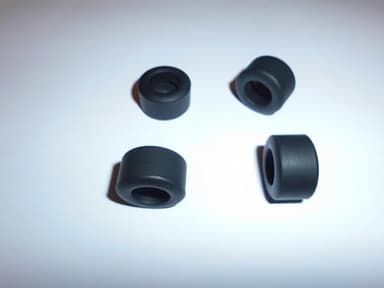 SSC Slot Cars Super Grip - Juego de neumáticos de repuesto para coche, accesorio para neumáticos de coche, Indy Modern F1 delantero/trasero, compatible con Scalextric F1 traseros, etc. 11 mm de ancho