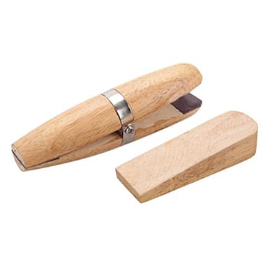 Joyería de Madera Abrazadera Anillo, Herramienta Soporte Profesional Mano Sujeción Reparación Herramientas Joyeros Titular Fabricación Joyas para Hacer Benchwork Sostener Pulido Ajuste Piedra