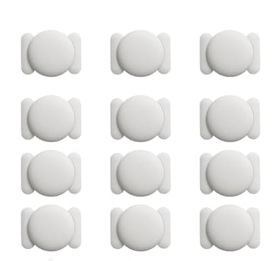12pcs GPS Coche localizador Android, GPS Tracker rastreador magnético Oculto para Coches Sin cuota mensual, Seguimiento en Tiempo Real para niños, Mascotas, Compatible con goo- gle Find My no SIM