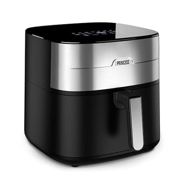 Princess freidora de aire - Dos resistencias - Libre de BPA y de PFAS - 8 L - Programas pregrabados - Temperatura ajustable y temporizador - 2 000 W - 182280