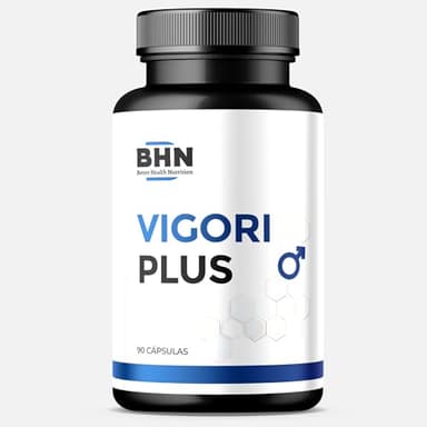 Vigoriplus Hombre - Más Energía y Resistencia, Apoyo para la Circulación Sanguínea - Fórmula Avanzada con Maca Negra, Tribulus Terrestris, Ginseng, L-Arginina y Zinc | 90 Cápsulas