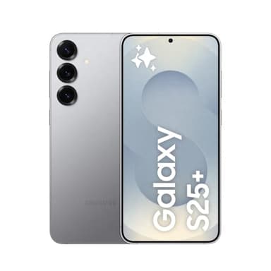 Samsung Galaxy S25+ 512GB Teléfono Móvil con IA, Galaxy AI, 12GB RAM, Cámara 50MP, Dual SIM, IP68, Garantía del Fabricante 3 Años + 1 Año Extra, Color Gris (Versión Española)