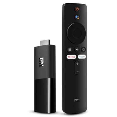 MI Stick TV Box - Mando a Distancia por Voz Alexa, TV Stick 2K Boitier Iptv Smart TV,Compatible con Google Chromecast, Google Assistant, Android TV Box con Sonido Dolby Vision/Panorama y HDR10+