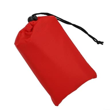 Lona para tienda de campaña, impermeable, para lluvia, sol, refugio solar, cubierta de toldo de picnic, accesorios de camping (rojo, 140 x 200 cm)