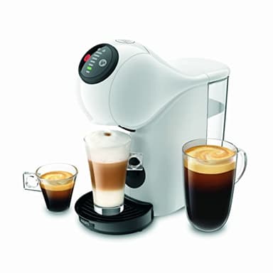 Nescafé Dolce Gusto Krups, Cafetera de cápsulas para bebidas múltiples, Compacta, Función XL, Cafetera espresso, Apagado automático, Genio S KP243110