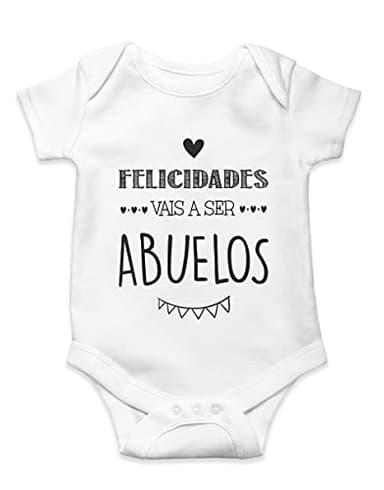 Body Bebé Recién Nacido Regalo Abuelos Nacimiento Embarazo