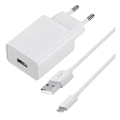 ZLONXUN Cargador USB Compatible con Huawei MediaPad M3 / M2 / T5 / T3 10" / T3 7" / T3 8", Lenovo Tab M8/M7 Cargador 10W y Micro USB Cable