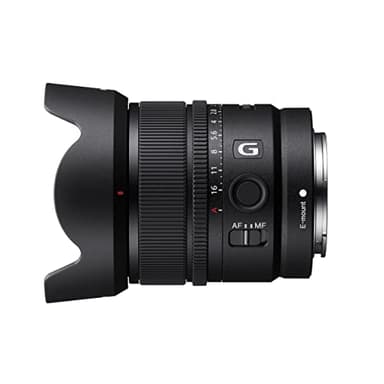 Sony e 15 mm F1.4 G - Objetivo Gran Angular APS - C (SEL15F14G), Negro
