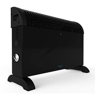 Cecotec Radiador Eléctrico Bajo Consumo Ready Warm 6500 Turbo Convection. 2000 W, Termostato Regulable, 4 Modos, Soporte de pie, Protección sobrecalentamiento, 20 m2