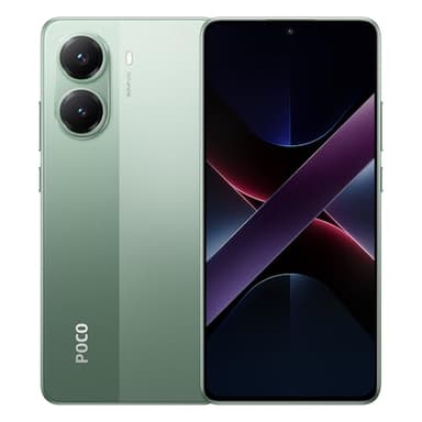 Xiaomi Poco X7 Pro 5G Smartphone 8 GB RAM 256 GB ROM, Dimensity 8300-Ultra, pantalla AMOLED de 6,67 pulgadas, batería de 6000 mAh, turbocarga de 90 W, cámara triple de 64 MP, verde