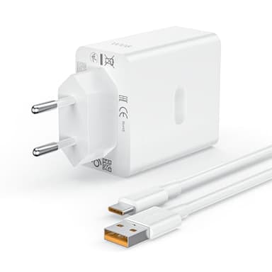 VoltWave Cargador Rápido OPPO de 80W con 2M USB C Cable para OPPO Find X7, Ultra X7, X6, X6 Pro, X5, X5 Pro, Find N3, N2, Flip Reno 11, 10Pro