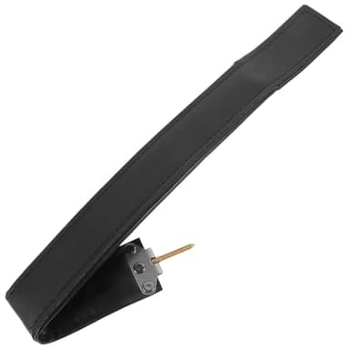 SAFIGLE Correa De Acordeón Acordeón Bajo Acolchado Correas De Arnés De Hombro De Cuero Pu Ajustable Para Mano Izquierda Para Acordeón Bajo 80-96 Accesorio