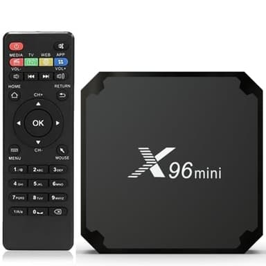 X96 Mini TV Box, Android 11.0/Caja TV 2GB/16GB, Caja Android TV 4K con Amlogic S905W2 Quad-Core Chipset 64 Bits WiFi 2.4G Box TV, Caja Android TV Risoluzione UHD 4K*2K Porta USB 2.0