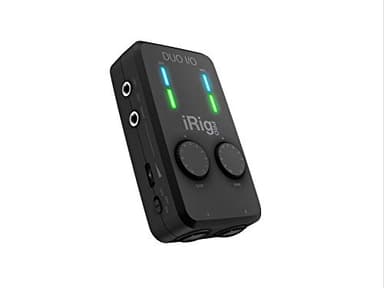 IK Multimedia iRig Pro Duo I/O - Interfaz móvil de audio/MIDI de 2 canales