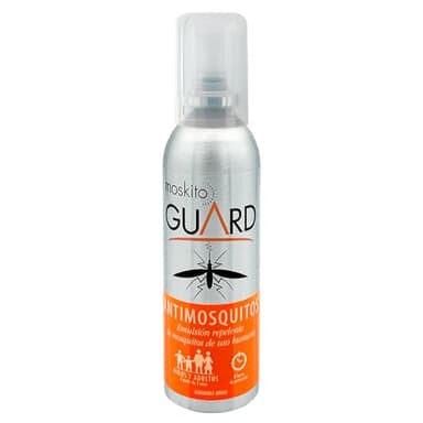 Moskito Guard- Emulsión Repelente de Insectos Antimosquitos con Icaridina, Para toda la familia, Resistente a agua y sudor 8 horas - 75ml