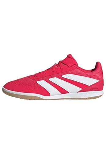 adidas Predator Club Sala Indoor Football Boots, Botas de fútbol Unisex Adulto, Lucid Red/FTWR White/Core Black, 42 2/3 EU
