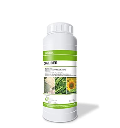 GALIBER Herbicida Sistémico Concentrado, Control de Maleza en Gramíneas en Cultivos, Post-Emergencia Precoz, Envase 125 cc