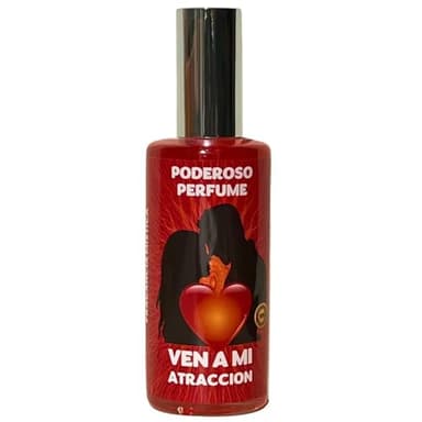 Perfume de Ven A Mí con Feromonas (100ml) | Atracción de la Persona Amada, Aumentar Sensualidad y Atractivo y Potenciar el Amor | Colonia en Frasco de Cristal.