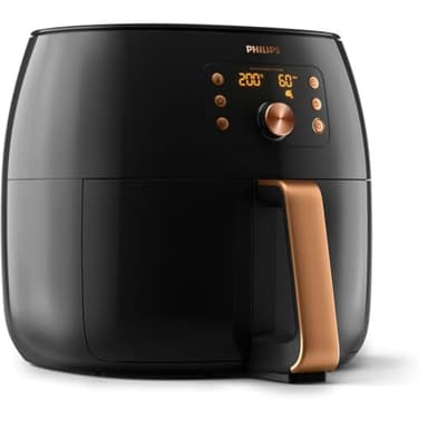 Philips Premium Smart Sensing XXL HD9867/90 Airfryer 7,3L, ajuste durée de cuisson, température