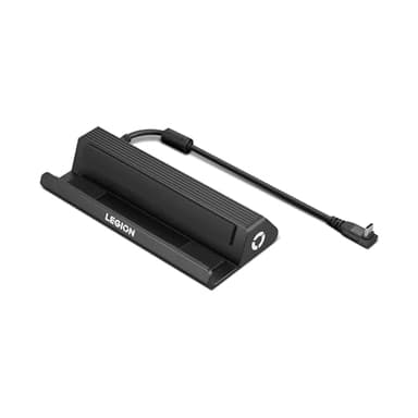 Lenovo Legion Go USB-C Dock Gaming Compatible con 4K a 60 Hz (6 en 1: 1 x USB-C Función Completa, 1 x USB-C PD hasta 100W, 1 x HDMI 2.0, 1 x RJ45, 2 x USB-A 3.0) Cable, Color Negro