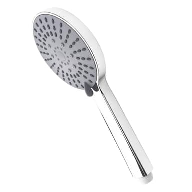 Fousenuk Alcachofa de Ducha Grande, 5 Modos Duchas de Baño Alcachofa Ahorrar Agua, Cabezal Ducha Alta Presión, Telefono Mango Ducha, Fácil de Instalar Alcachofas Duchas Telefonillo, Material ABS