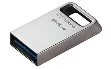 Kingston DataTraveler Micro Unidad Flash USB 64GB 200MB/s Metal USB 3.2 Gen 1 - DTMC3G2/64GB