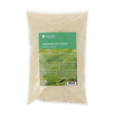 Gelatina Neutra en Polvo 1 kg Naturitas Essentials | Ideal para postres | Alto contenido proteico | Repostería