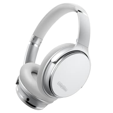 Srhythm NC35 ANC Over-Ear con Tipo-C Carga Rápida Mic,Plegable Auriculares Inalámbricos con Cancelación de Ruido Bluetooth 5.0,Llamada de Voz,Mega Bass,51+ Horas de Tiempo de Juego