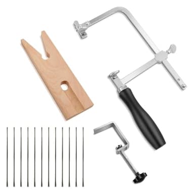 casstaly Juego de profesional 3 en 1 para joyero, de , juego de herramientas ajustables para joyería precisa, bricolaje, madera y metal