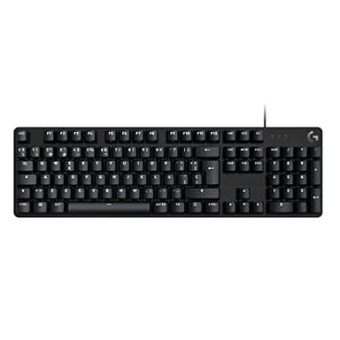 Logitech G413 SE Full-Size Teclado Mecánico para Gaming - Retroiluminado con Interruptores Mecánicos Táctiles, Anti-Ghosting, Compatible con Windows, macOS, Disposición QWERTY Español - Negro