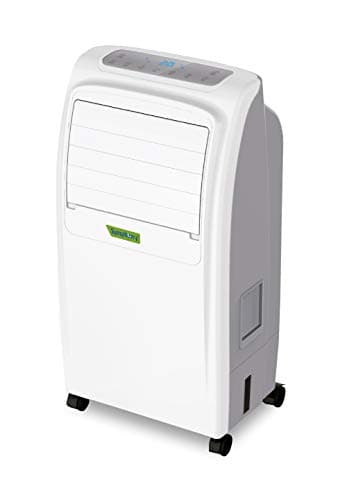 Symphony Noble Climatizador evaporativo, 2000 W, 6.5 litros, 50 Decibeles, Plástico, 3 Velocidades, Blanco y Gris