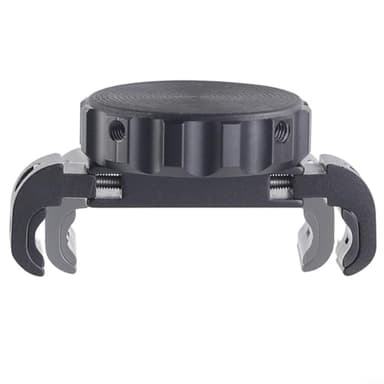 Opatiny Localizador GPS oculto para bicicleta, soporte antirrobo, 32 mm de diámetro, 8,5 mm de grosor, color negro