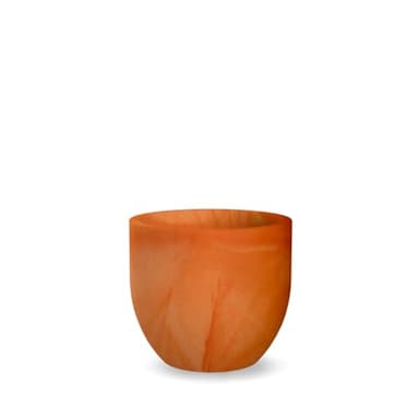 newgarden Macetero Redondo Azalea Decorativo para Interior y Exterior. Muy Resistente a los Rayos UV. Maceta Grande para Flores y Plantas Hecho Polietileno en España (ø30x25 cm, Terracota)