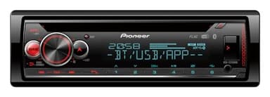Pioneer DEH-S720DAB - Autoriadio con CD de 1 DIN con Dab/Dab+, Bluetooth®, iluminación Multicolor, USB, aplicación Pioneer Smart Sync y Compatible con Dispositivos Apple y Android