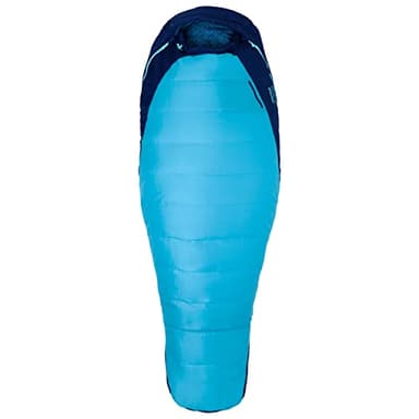 Marmot Wm's Trestles 15 Women's Mummy sleeping bag Mujer, French Blue/Harbor Blue, Talla única