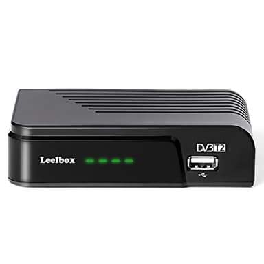 Decodificador TDT Terrestre, sintonizador TDT DVB T2 Receptor Digital terrestre Full HD /1080p/3D/H.264/Dolby/MPEG-2/4