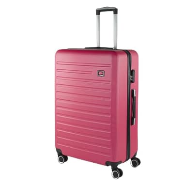 SKPAT - Maletas Grandes de Viaje: Maleta Grande 23 Kilos, Maleta Viaje Grande, Maleta De Viaje para Todas Tus Aventuras. Material ABS Resistente y Ligera, Fucsia