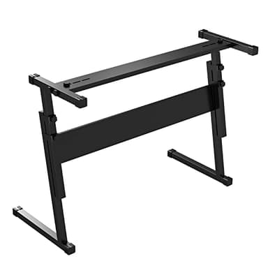 OYAYO Z-Frame Piano Keyboard Stand Z-Style Soporte de altura ajustable, resistente soporte de piano digital para 49 61 76 88 teclas (marco Z)