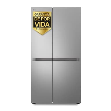 LG GSBC40PYPE - Frigorífico Side by Side, Serie 400, Linear Cooling, Multi AirFlow, Clasificación E, 641 L, Inox Antihuellas