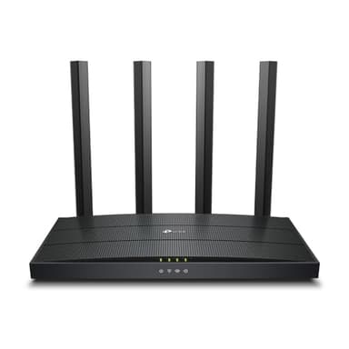 [Neuvo] TP-Link Archer AX18 - AX1500 Router Wi-Fi 6, Doble Banda (5GHz 1201Mbps/2.4GHz 300Mbps), 4 Puertos Gigabit, MU-MIMO, WPA3, Cobertura Impulsada, Competible con Wi-Fi 5/4, Fácil Configuración