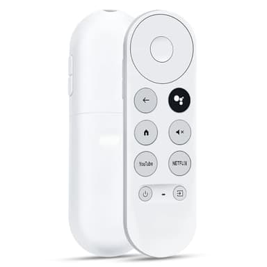 Mando para Chromecast Google TV, con Botones de Netflix y Youtube, Compatible con Google Chromecast TV Stick para GA01919, GA01920, G9N9N, GA01409, GA02463（Chromecast no incluidos）