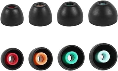 Wiki VALLEY Almohadillas para auriculares Sony WF-1000XM5, 4 pares, ajuste ultra cómodo